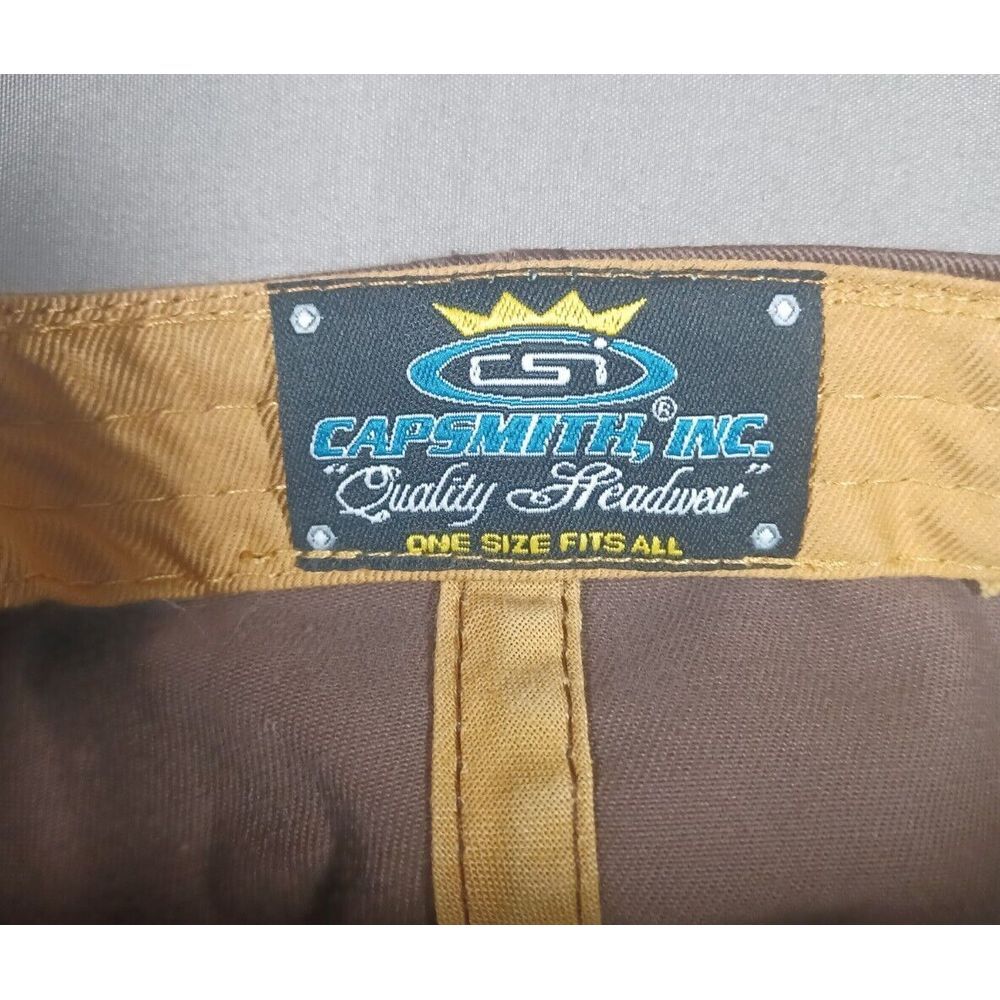 Central Florida Knights Hat Cap Brown Strap Back Signed #54 UCF New - Picture 4 of 5